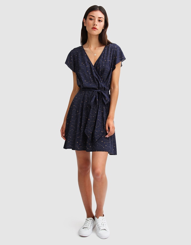 Belle & Bloom - I'm The Star Wrap Dress