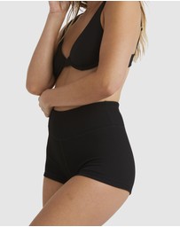 Billabong - Womens Tanlines Surf Short Full Bikini Bottom