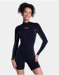 Roxy - Womens 2mm Elite Xtra Stretch FullZip Long Sleeve Springsuit
