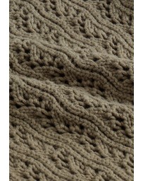 NEXT - Square Neck Stitch Detail Short Sleeve Knitted Top