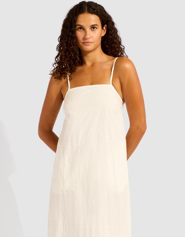 Seafolly - Gathered Strap Maxi Dress