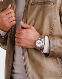 Mondaine - Mondaine Official Swiss Railways Stainless Steel 41mm Original Automatic Watch