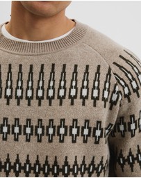 Country Road - Wool Fair Isle Knit