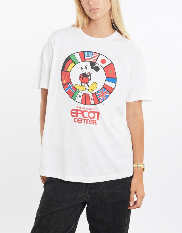 Vintage by The Real Deal - Pre Loved - Vintage 1982 Mickey Mouse Walt Disney World Tee