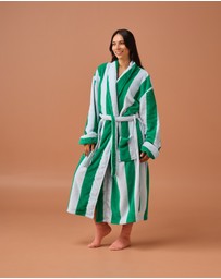 Linen House - Ocean City Plush Robe