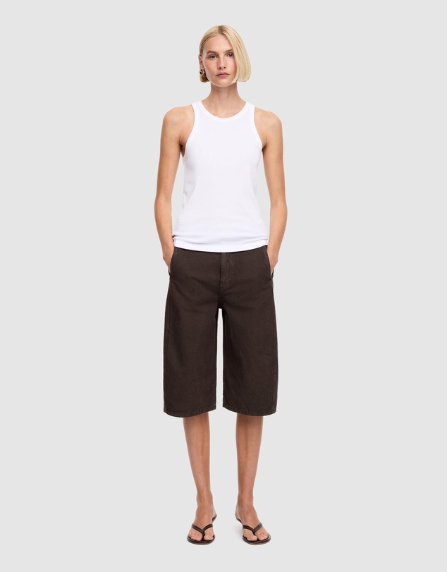 ARKET - Barrel Leg Canvas Shorts