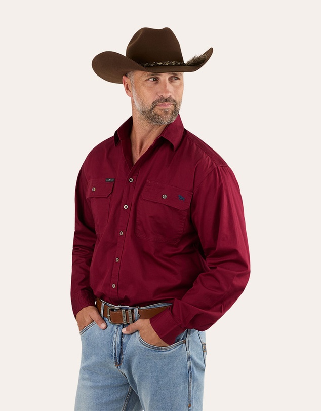 Ringers Western - King River Full Button Work Shirt