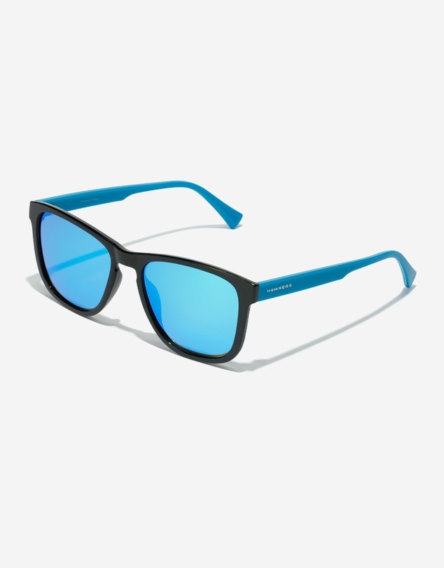 Hawkers Co - HAWKERS- Polarized Black Clear Blue ZHANNA Sunglasses for Men and Women UV400