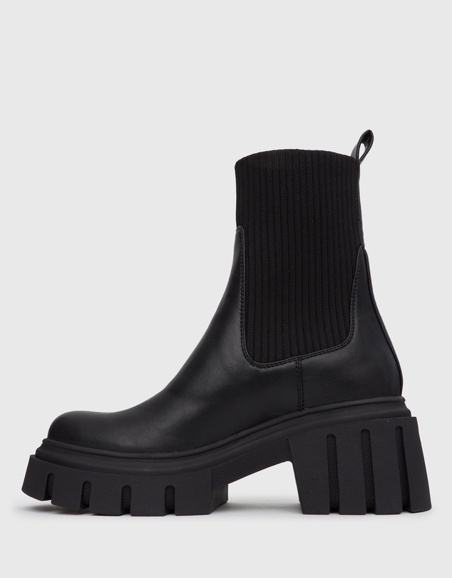Betts - Chloe Chunky Platform Sock Boots