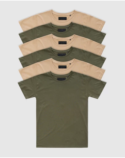 Xander - 6-Pack Blanc Tee