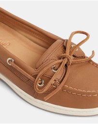 Sperry - Gold Angelfish Leather Saffiano-Women's