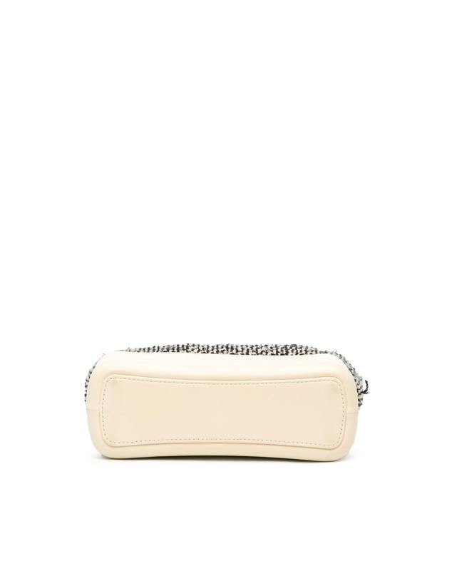 Pre-Loved by Azura Reborn - Pre-Loved Medium Tweed and Lambskin Gabrielle Crossbody