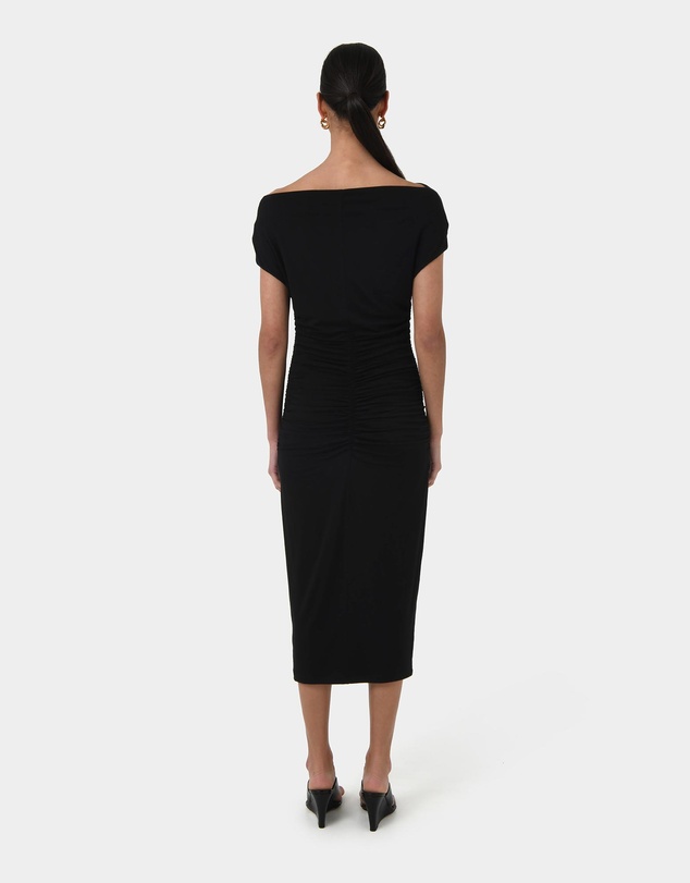 Forcast - Mia Ruched Jersey Dress