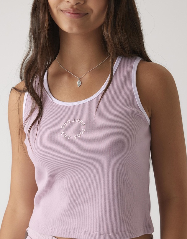 Decjuba Kids - Decjuba Cropped Tank Top - Teens