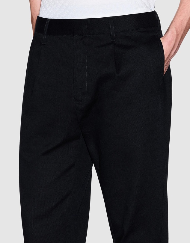 Armani Exchange - Mid-Rise Straight Leg Trousers