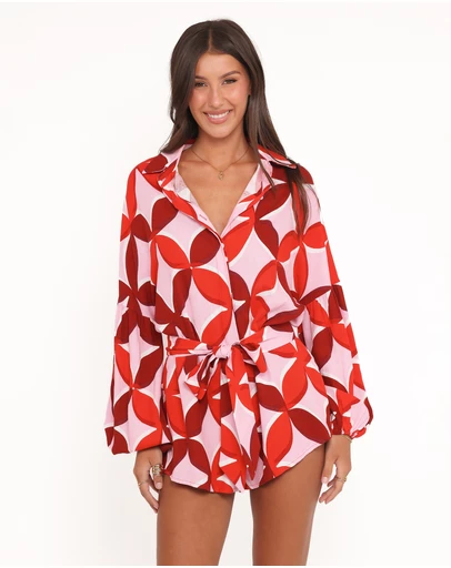Petal & Pup - Tansy Playsuit - Pink Diamond