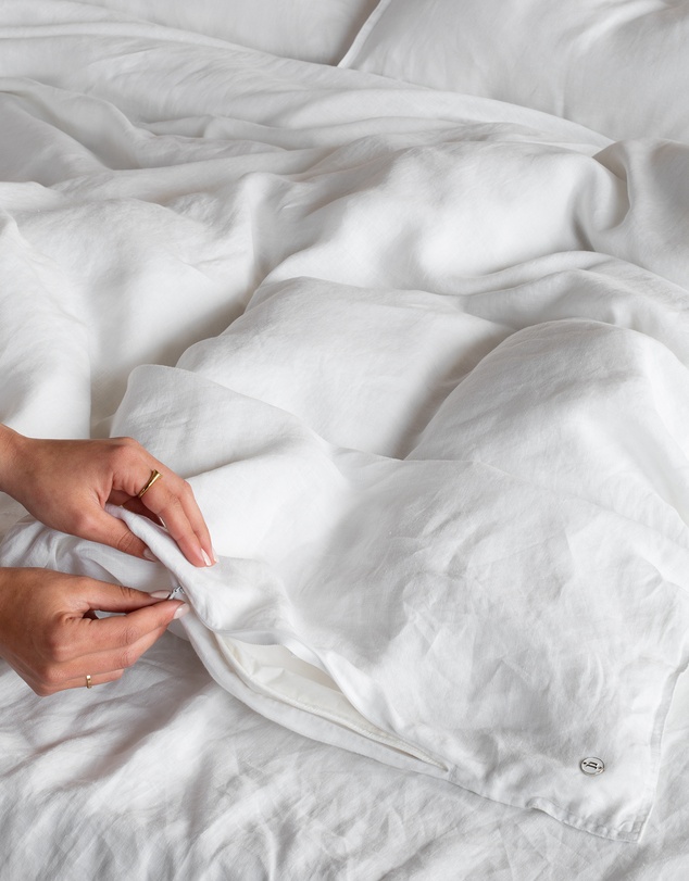 Sheet Society - Eve Linen Quilt Cover Set