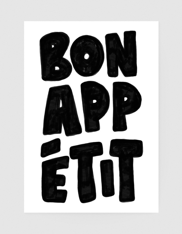 Inka Arthouse - Bon Appetit Art Print by Paige Byrne