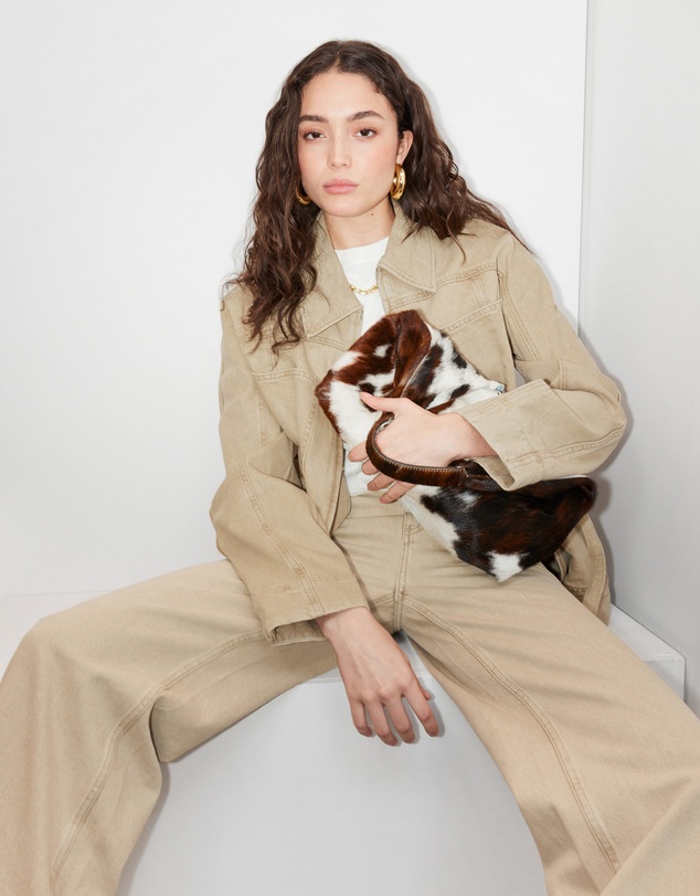 & Other Stories - Cow-Print Tote