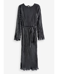 NEXT - Long Sleeve Belted Midi Dress