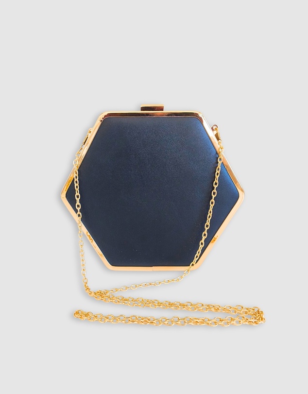 Izoa - Claire Clutch Black