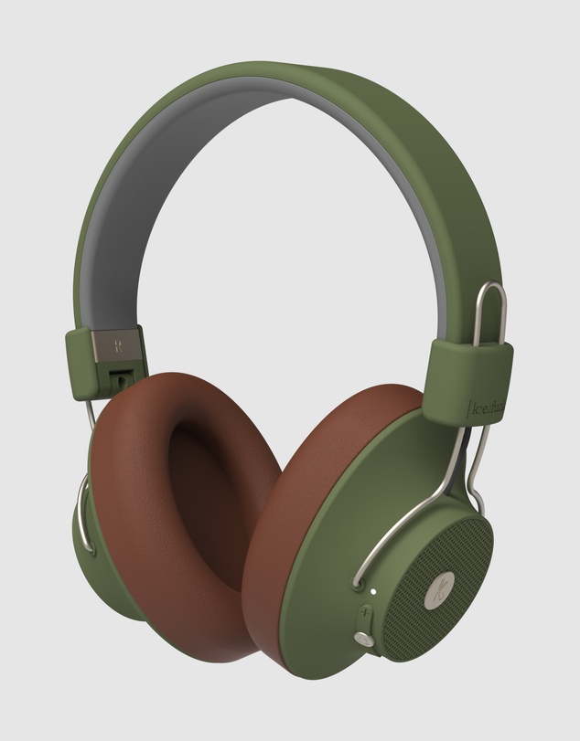 Kreafunk - Kreafunk Abeat Qi Bluetooth Headphones W/ Anc - Urban Green