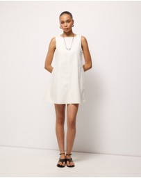 AERE - Romily Soft Denim Mini Dress