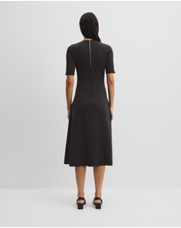 Country Road - Compact Knit Midi Dress