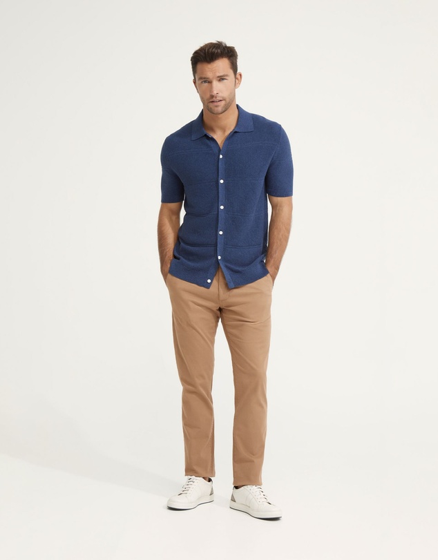 Oxford - Jack Cotton Knitted Shirt