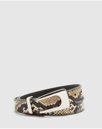 Nakedvice - The Stassie Snake Print Belt