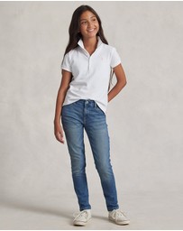 Polo Ralph Lauren - The Iconic Exclusive - Stretch Cotton Mesh Polo Shirt - Kids