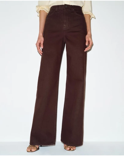Reformation - Cary High Rise Slouchy Wide Leg Jeans