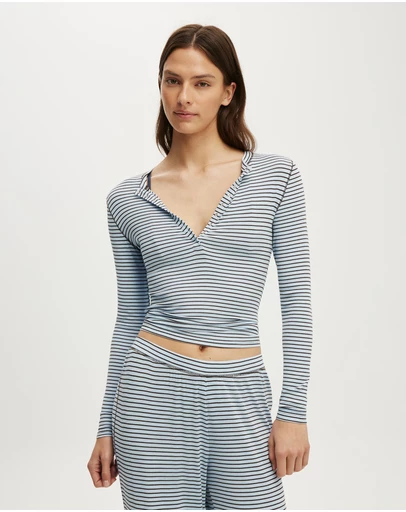 Cotton On Body - Airy Soft Lounge Henley