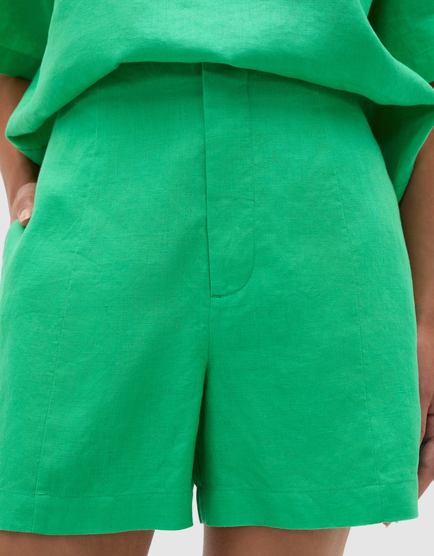 Seed Heritage - Core Linen High Rise Short