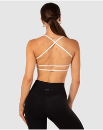 UNIT - UNIT Ladies Flow Strap Activewear Sports Bra