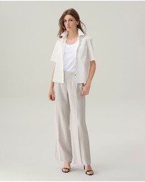 IDA+S - Claire Cotton Button Down Top