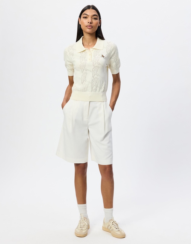 Walker Golf Things - Pointelle Knitted Polo