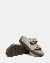 EVERAU - EverAU Ugg Sandal Platform Cow Suede Upper Sandals