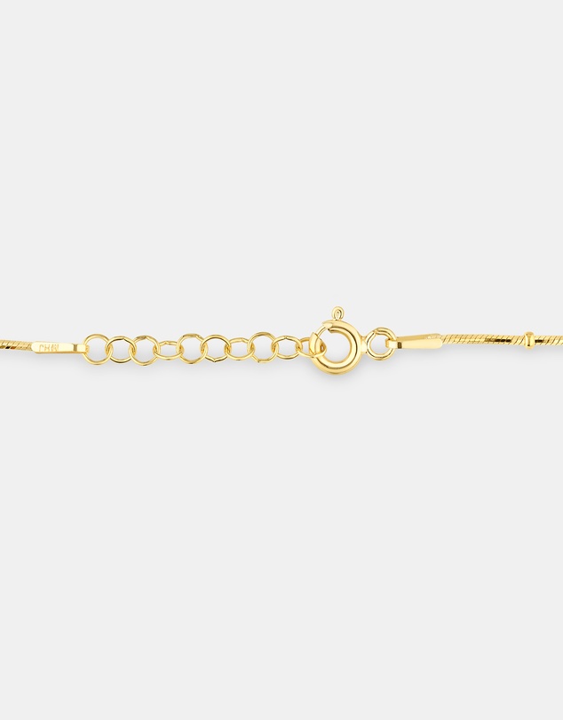 Michael Hill - Snake & Bead Station Bracelet in 10kt Yellow Gold