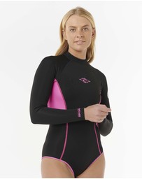 Rip Curl - Steph Gilmore G-Bomb 1.5mm Long Sleeve Back Zip Good Coverage Springsuit