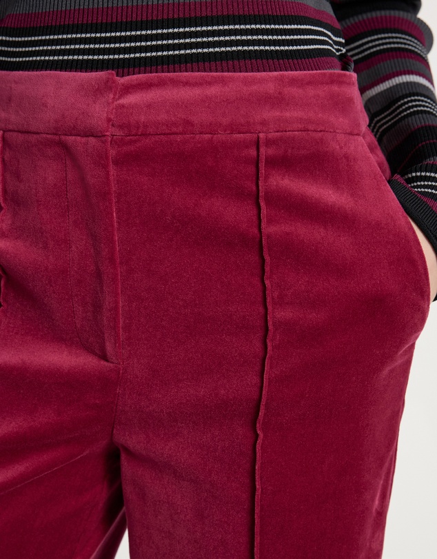 Marcs - Nala Wide Leg Velvet Pants