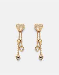 MIMCO - Lovely Heart Drop Earrings
