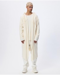 Surrounded By Ghosts - The Aikinite Hooded Rib Knit Cardigan