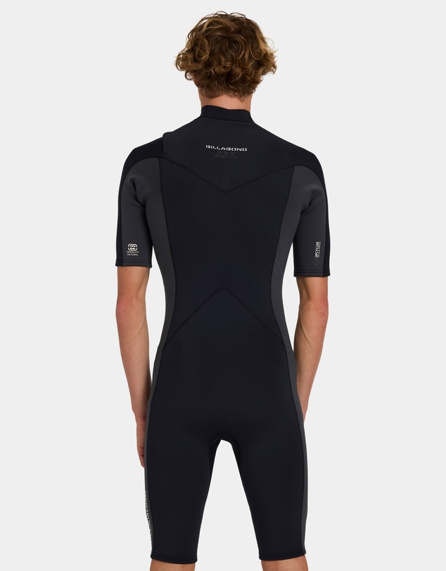 Billabong - Mens 2/2mm Absolute Natural Chest Zip GBS Spring Suit
