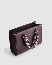 Laura Jones - Small Tote Bag With Scarf
