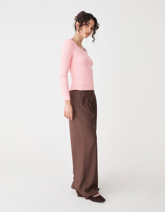 Forcast - Samira Scoop Neck Knit