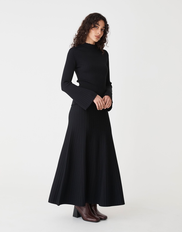 Forcast - Nevaeh A-Line Knit Skirt