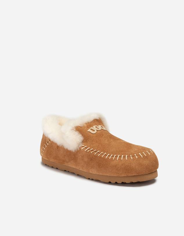 Ozwear Connection Uggs - Ugg Joan Shearling Emb Logo Loafer