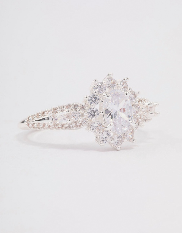 Lovisa - Silver Plated Opulent Statement Ring