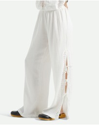 Brixton - Seaside Eyelet Wide Leg Pant